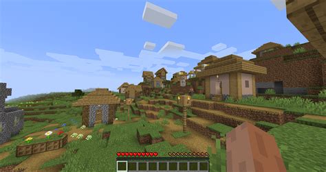 1 18 Exp Village Spawn Seed 10780639835999335556 R Minecraft