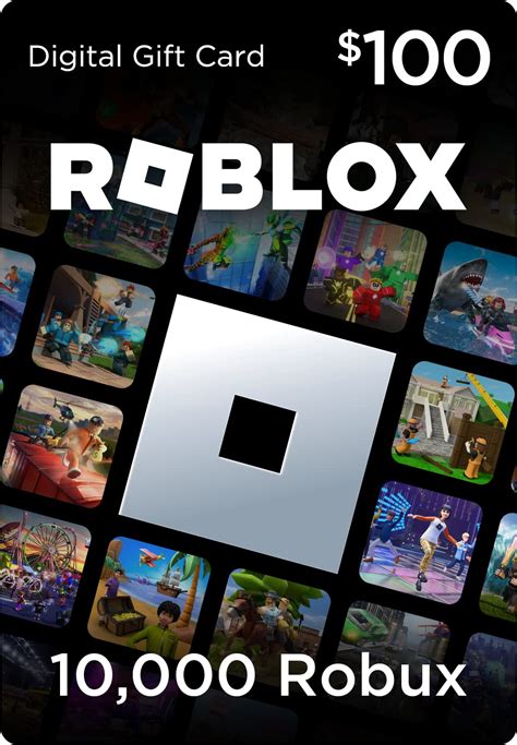 10 000 Robux Roblox Gift Card With Exclusive Virtual Australia Ubuy