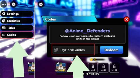 10 Anime Defenders Codes For Premium Content Beebom