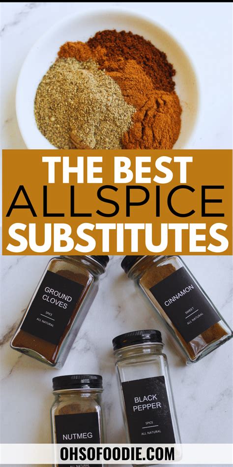 10 Best Allspice Substitute Options Everyone Should Know Recipe