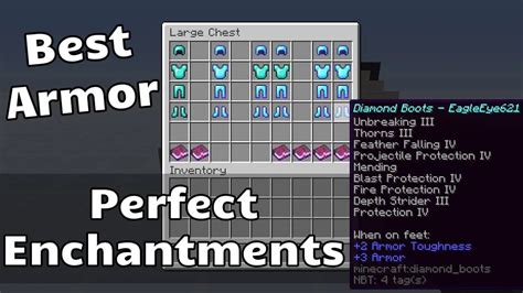 10 Best Armor Enchantments In Minecraft Block And Defend Gamegrinds