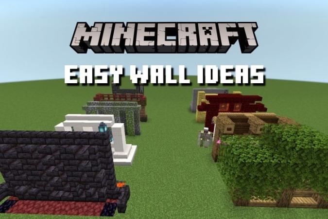 10 Best Minecraft Wall Design Ideas To Try In 2024 Beebom