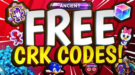 10+ Crk Codes To Redeem For Free Gifts