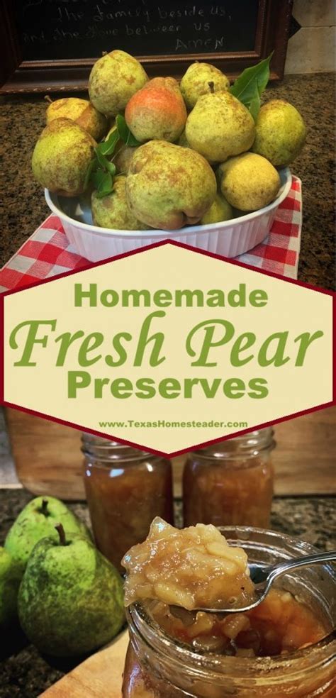 10+ Easy Pear Preserves Tips For Homemade Success