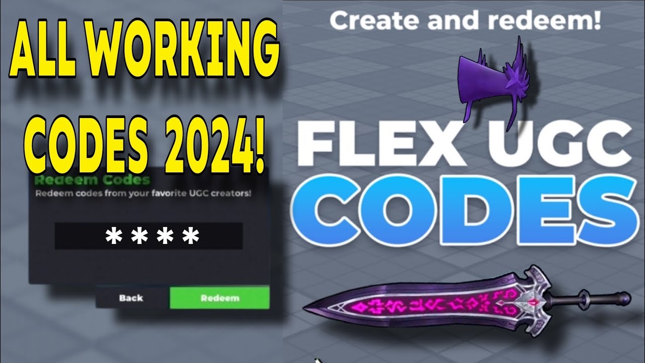 10 Flex Ugc Codes 2024 For Easy Rewards