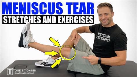 10+ Knee Exercises To Heal Meniscus Tears Quickly