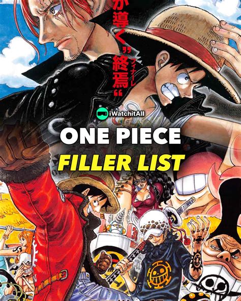 10 One Piece Filler List Essentials To Save Time