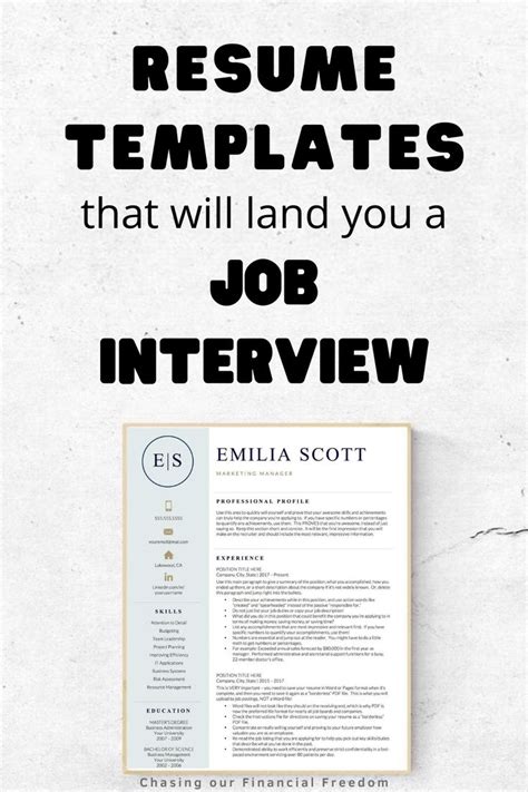 10 Resume Templates That Land Interviews