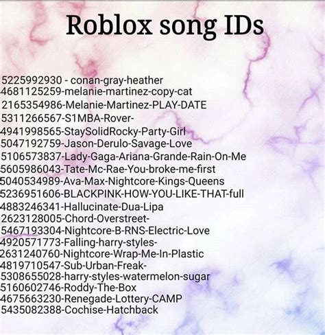 10 Roblox Ids For Full Songs Instantly