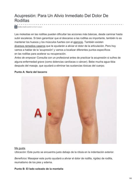 10 Rodilla Tips Para Un Alivio Inmediato