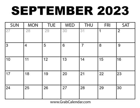 10+ Sept 2023 Calendar Tips To Boost Efficiency