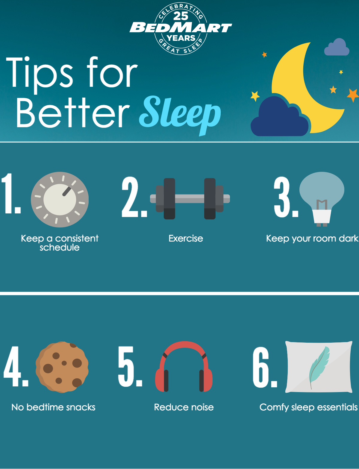 10 Tips For Better Sleep Salvagente