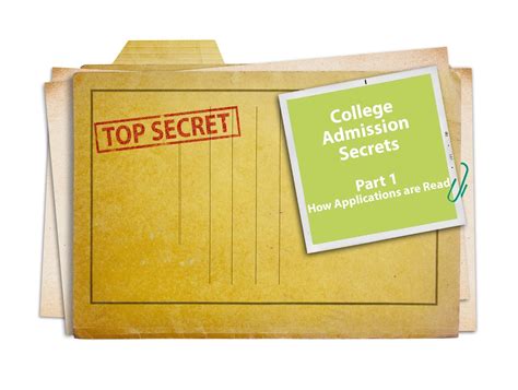 10 University Admissions Secrets