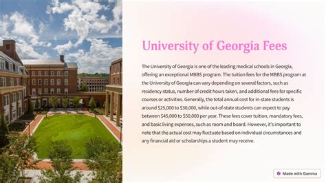 10+ University Of Georgia Fees Explained