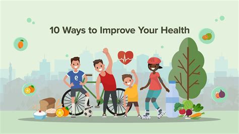 10 Ways To Improve Your Health Youtube