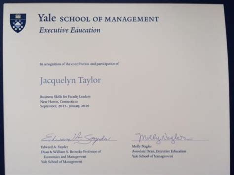 10+ Yale Certificates To Unlock Executive Skills