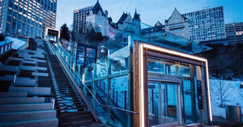 100 Street Funicular Explore Edmonton