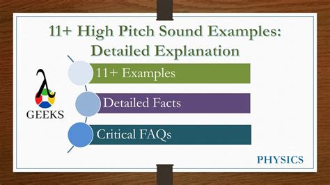 11 High Pitch Sound Examples Detailed Explanation Youtube