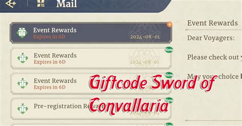 11 Swords Of Convallaria Codes To Unlock