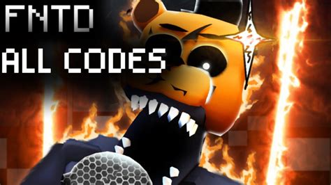 12 Fnaf Td Codes For Easy Wins