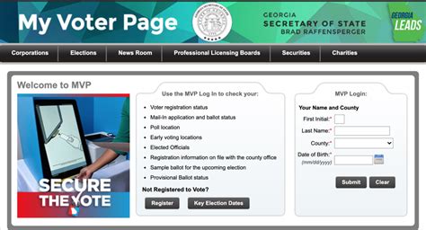 12 Ga My Voter Page Tips For Easy Registration