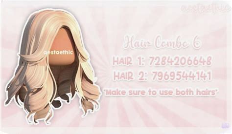 12 Hair Codes Roblox For Instant Style