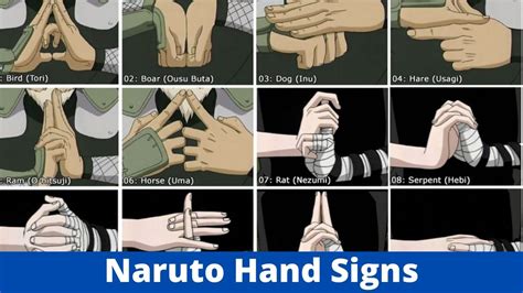 12 Hand Signs Jutsu To Master Ninja Techniques