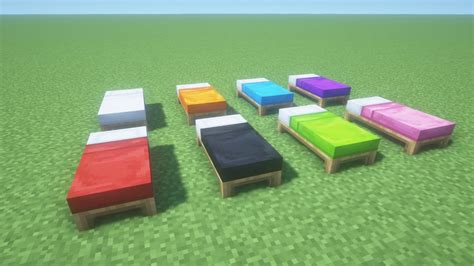 12 Minecraft Bed Colors To Enhance Gameplay