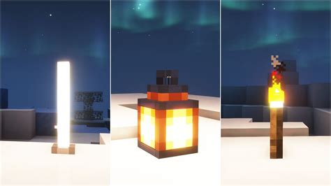 12 Minecraft Light Sources To Brighten Up