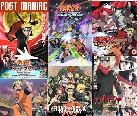 12 Naruto Films List To Watch First