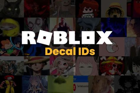 12+ Roblox Id Decals To Elevate Your Game