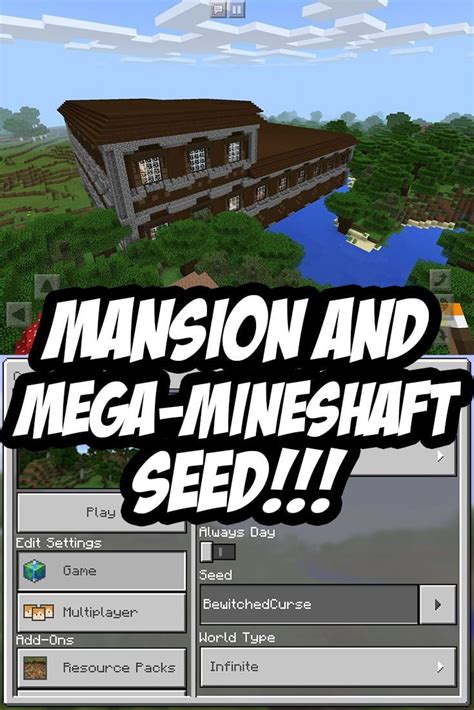 12 Seed Hacks For Minecraft Mansion