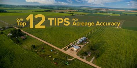 12 Tips For Acreage Accuracy Proag