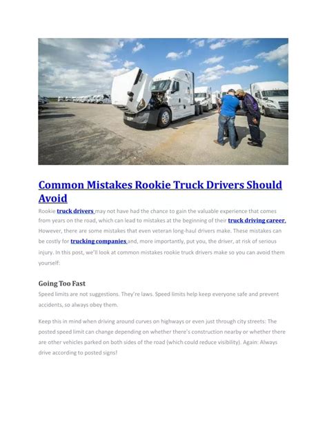 12 Truck Driver Payroll Mistakes To Avoid