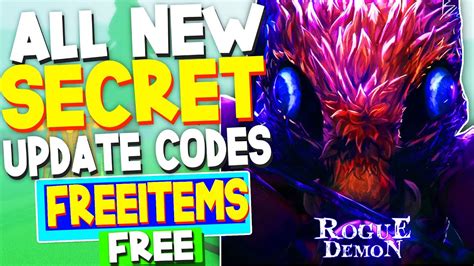 13 Rogue Demon Codes To Unlock Power