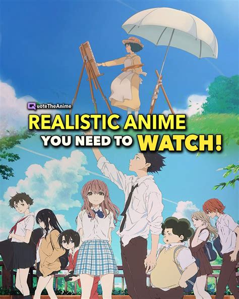 14 Realistic Anime You Need To Watch