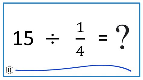 15 Divided By 4