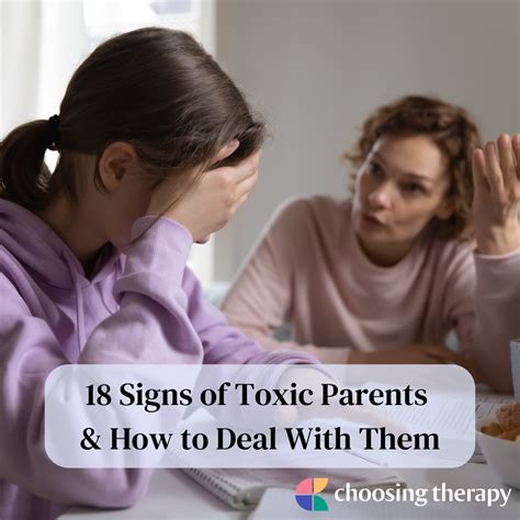 18 Signs You Have Toxic Parents How To Deal With Them