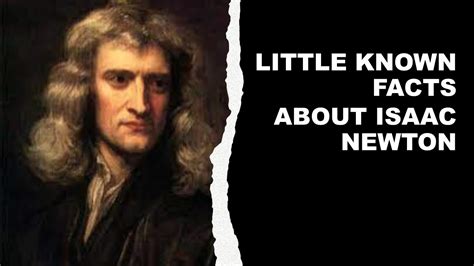 19 Interesting Facts About Isaac Newton Youtube