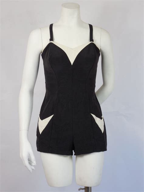 1940 Amp 39 S Jantzen One Piece Swimsuit Vintage 50 Amp 39 S Wome Gem