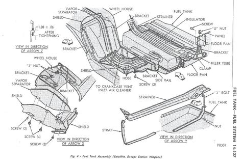 1972 Fuel Line System For B Bodies Only Classic Mopar Forum