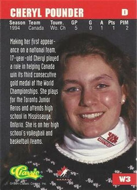 1994 Classic Women Of Hockey Hockey Gallery The Trading Card Database