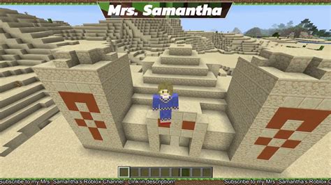 2 Desert Temple Seed Minecraft Java Edition Mrs Samantha Plus A Village