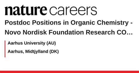 2 Postdoctoral Positions In Organic Chemistry Material S Canada