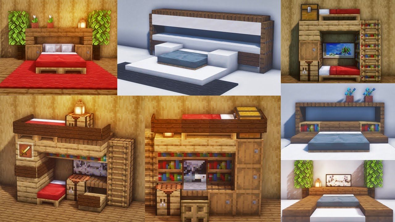 20 Cool Minecraft Bed Designs Ideas Updated For 2025