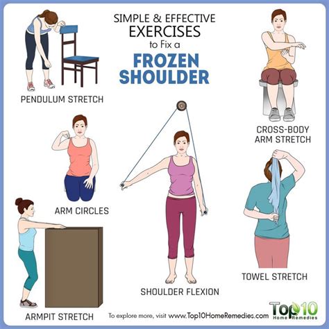 20 Frozen Shoulder Exercises Ideas Frozen Shoulder Frozen Shoulder Exercises Massage Therapy