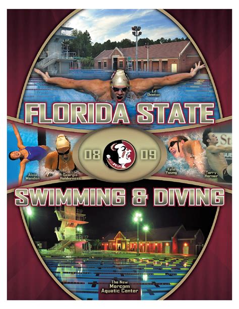 2008 Florida State Swimming And Diving Media Guide By Florida State