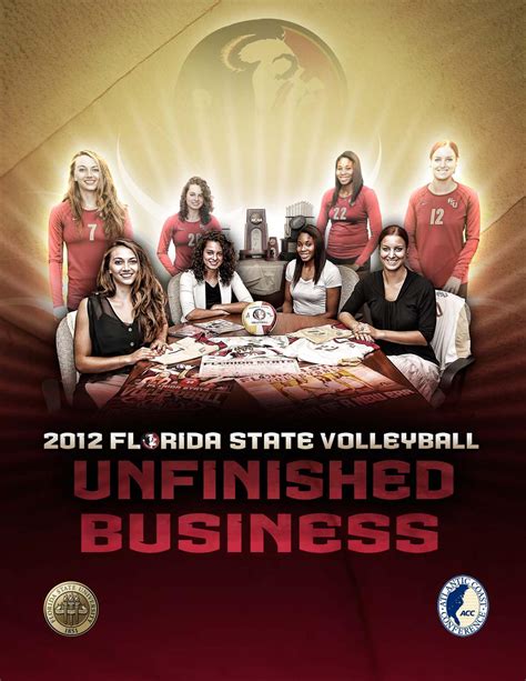 2012 Florida State Volleyball Digital Guide By Florida State Seminoles