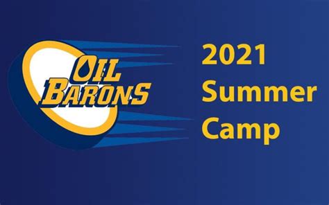 2021 Summer Camp Fort Mcmurray Oil Barons