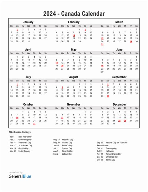 2024 Bc Stat Holiday Calendar Printable Wren Amberly